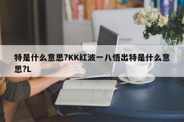 特是什么意思?KK红波一八悟出特是什么意思?L